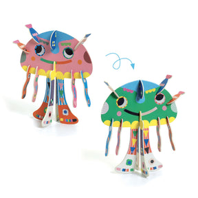 Djeco Pysselset Three 3D Animals