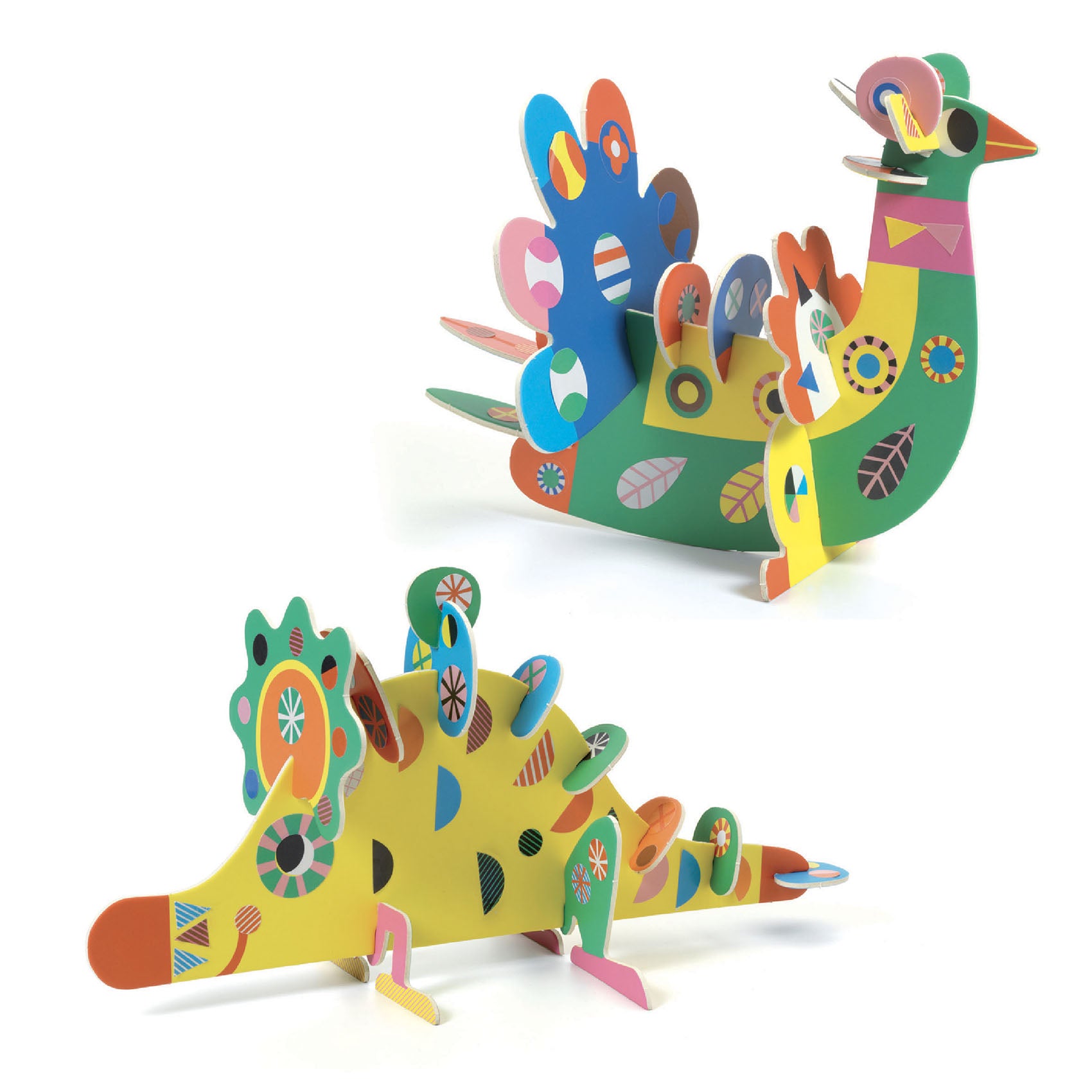 Djeco Pysselset Three 3D Animals