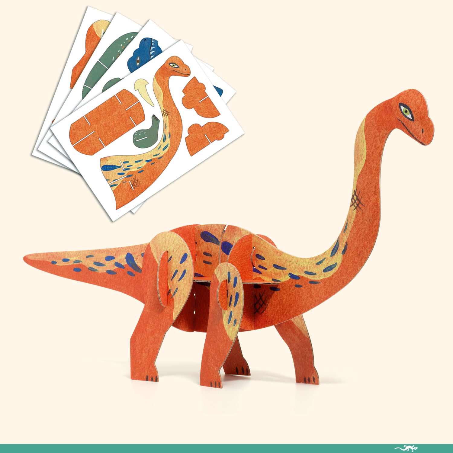 Djeco Pysselset The World Of Dinosaurs