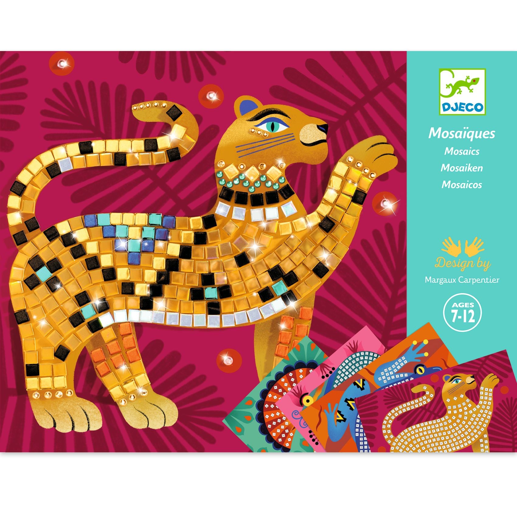 Djeco Mosaic Kits Deep In The Jungle