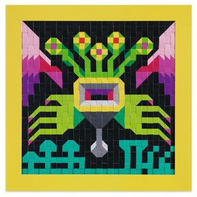 Djeco Pysselset Pixel Weaving Invaders