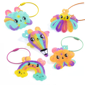 Djeco Pysselset Artistic Plastic Kawaii Keyring