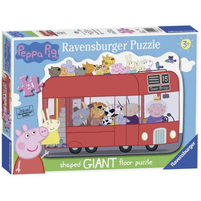 Ravensburger Peppa Pig Shaped Bus Pussel 24p