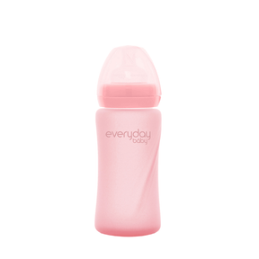 Everyday Baby Nappflaska I Glas Healthy+ Rose Pink 240 ml 1-pack