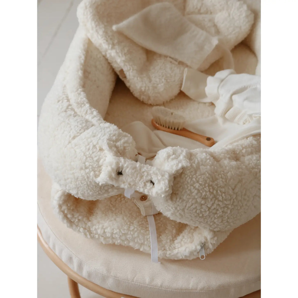 Babyly Babynest All Teddy Cream