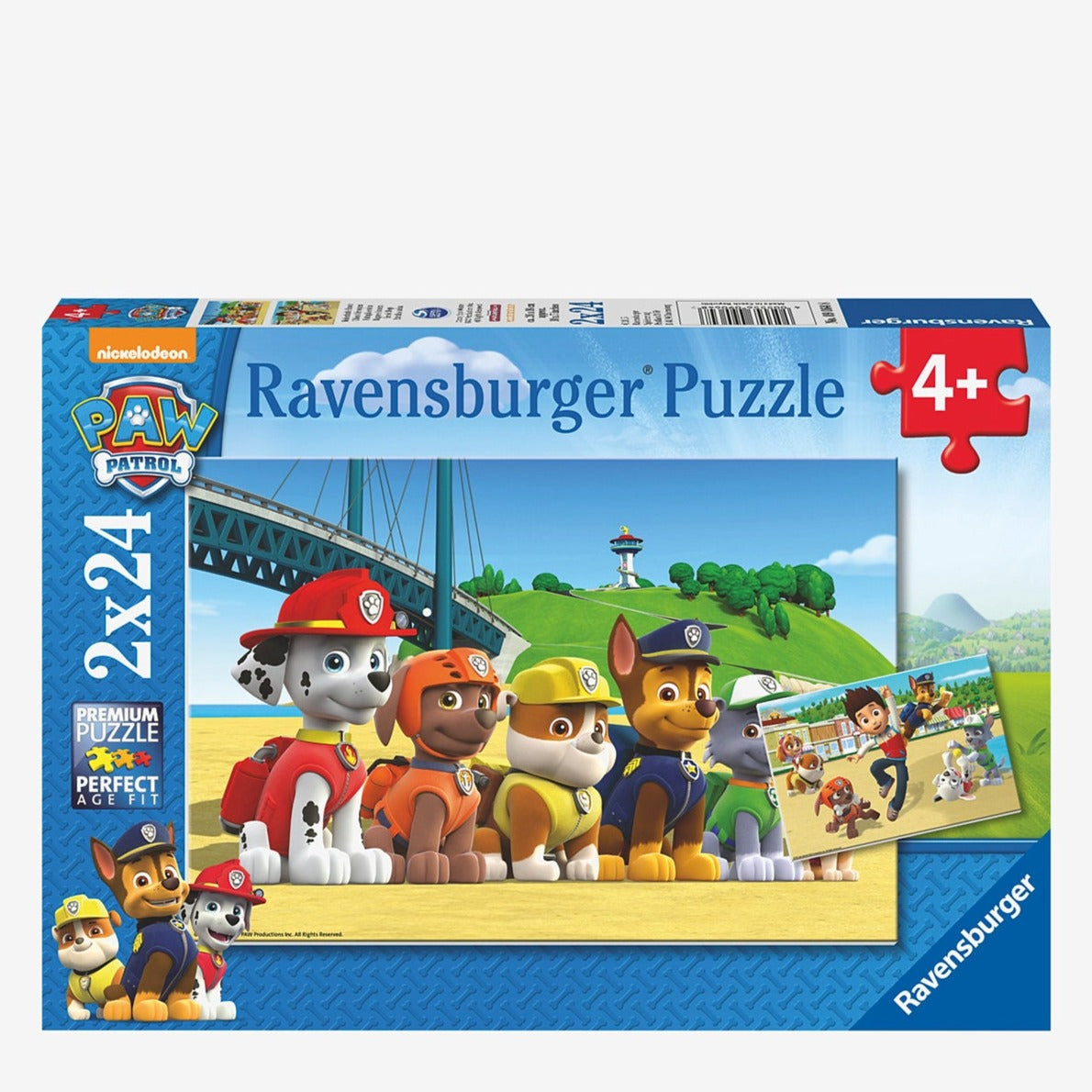 Ravensburger Pussel Paw Patrol 2x24p