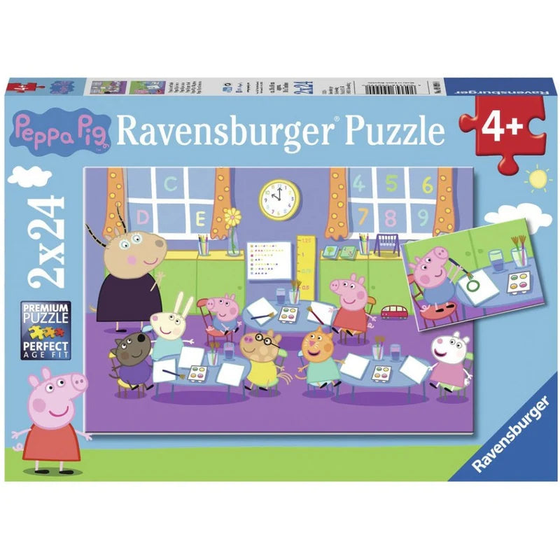 Ravensburger Pussel Peppa Pig At The Playground 2x24p