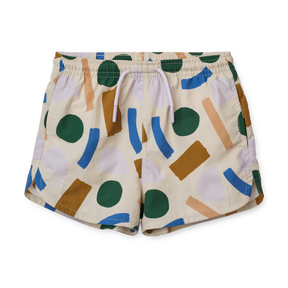 Liewood Aiden Shorts Paint Stroke/Sandy