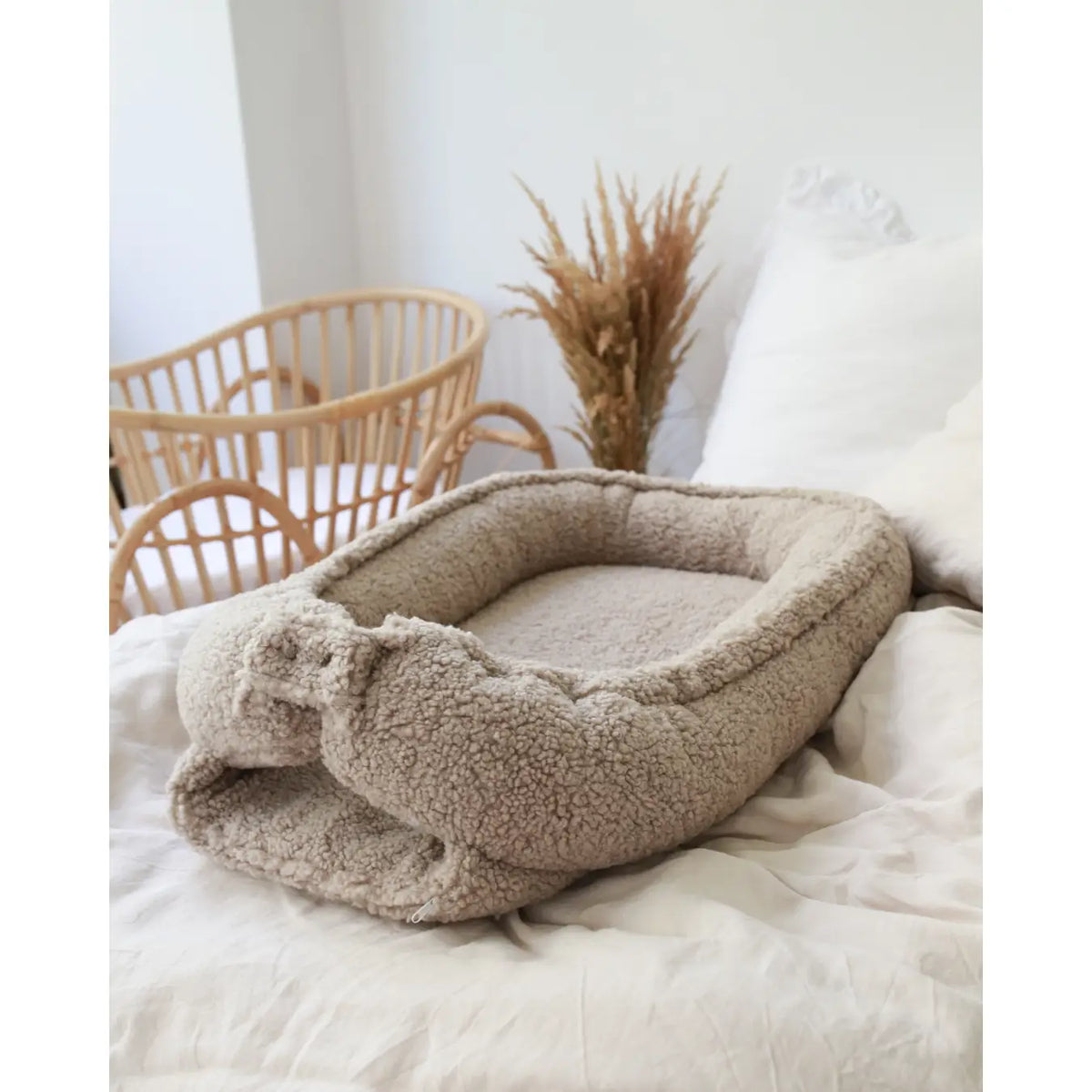 Babyly Babynest All Teddy Taupe